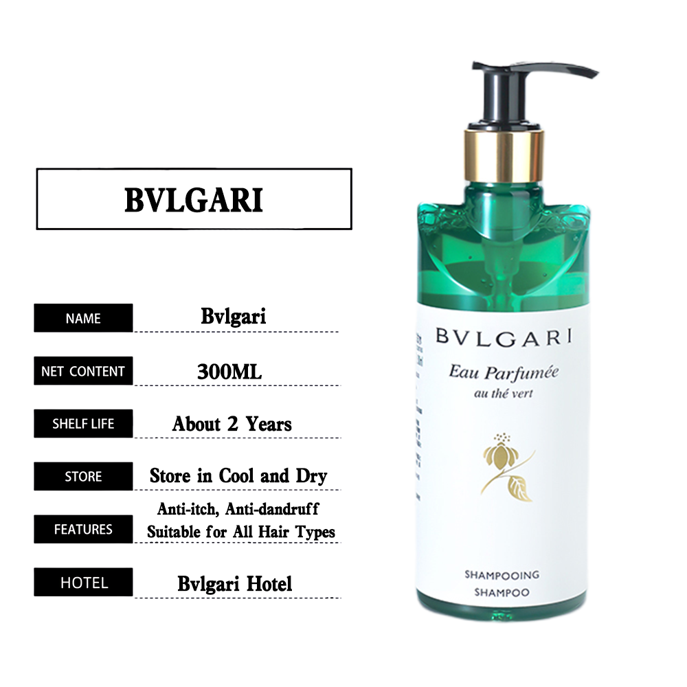 BVLGARI Green Tea Shampoo &amp; Conditioner &amp; Body Lotion &amp; Shower Gel &amp; Hand Wash &amp; Hand Lotion Bundle (300ML Each)