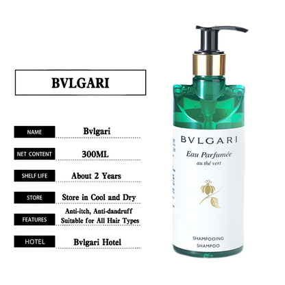 BVLGARI Green Tea Shampoo &amp; Conditioner &amp; Body Lotion &amp; Shower Gel &amp; Hand Wash &amp; Hand Lotion Bundle (300ML Each)