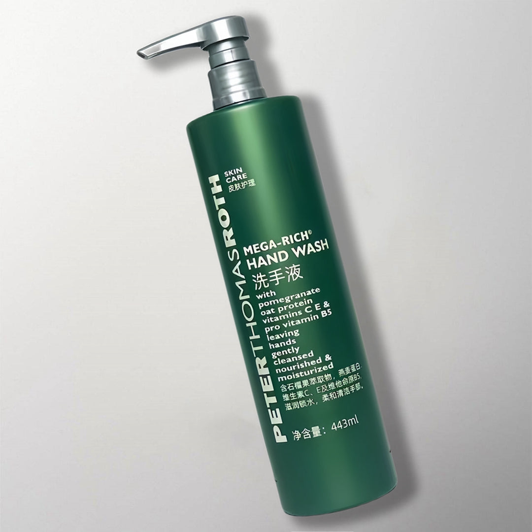 one bottle of Peter Thomas Roth hand wash.