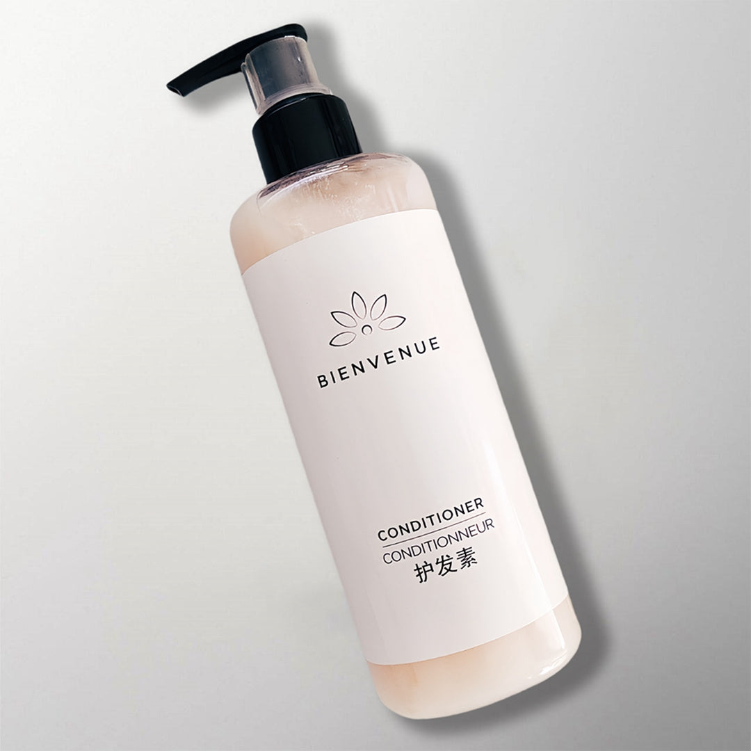 one bottle of BIENVENUE conditioner.