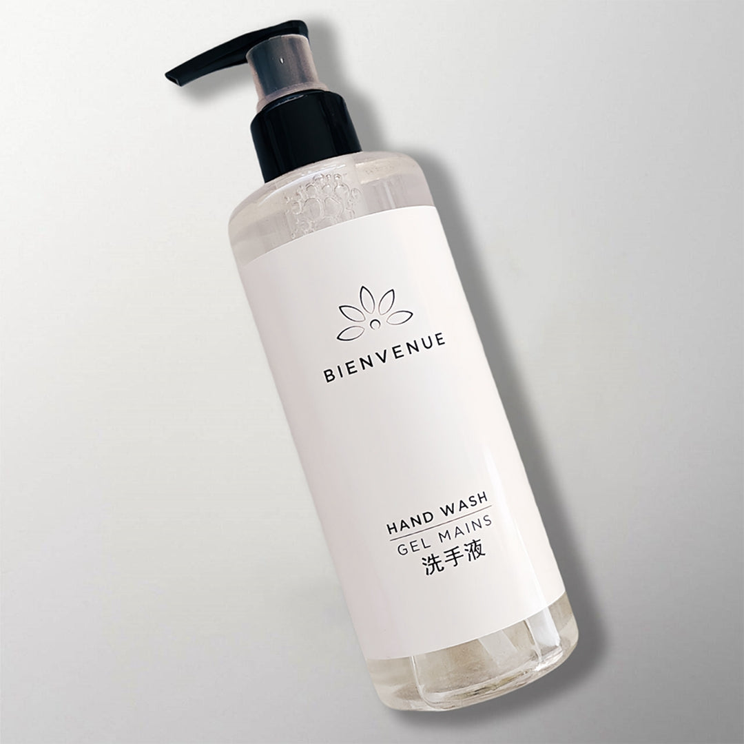 one bottle of BIENVENUE hand wash.