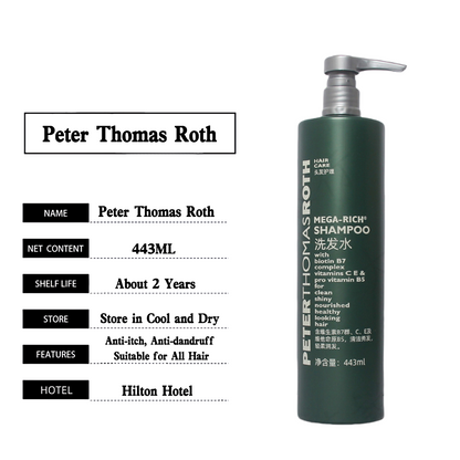 Peter Thomas Roth shampoo and its features description.