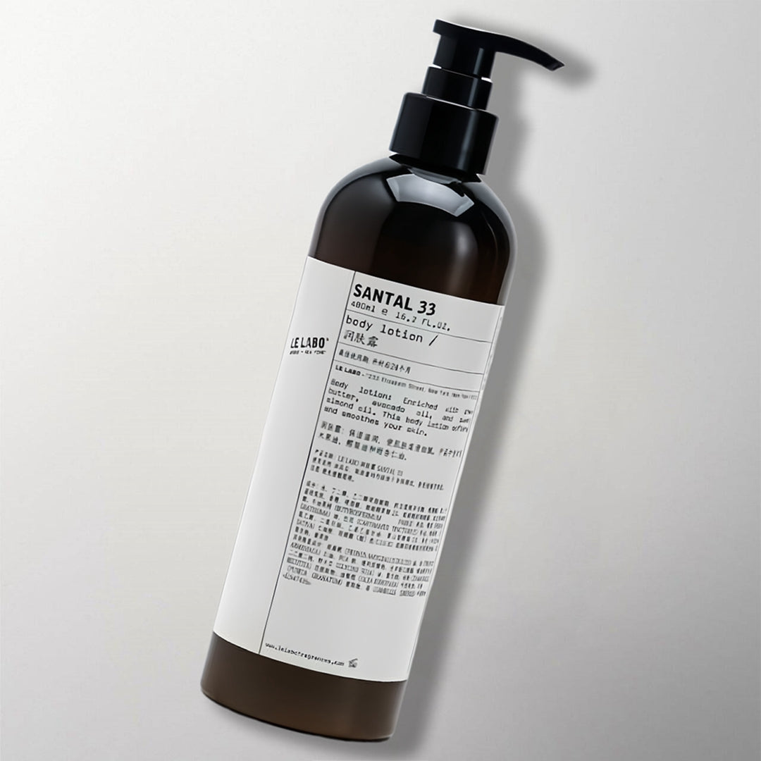 le labo santal 33 body lotion 480ml.